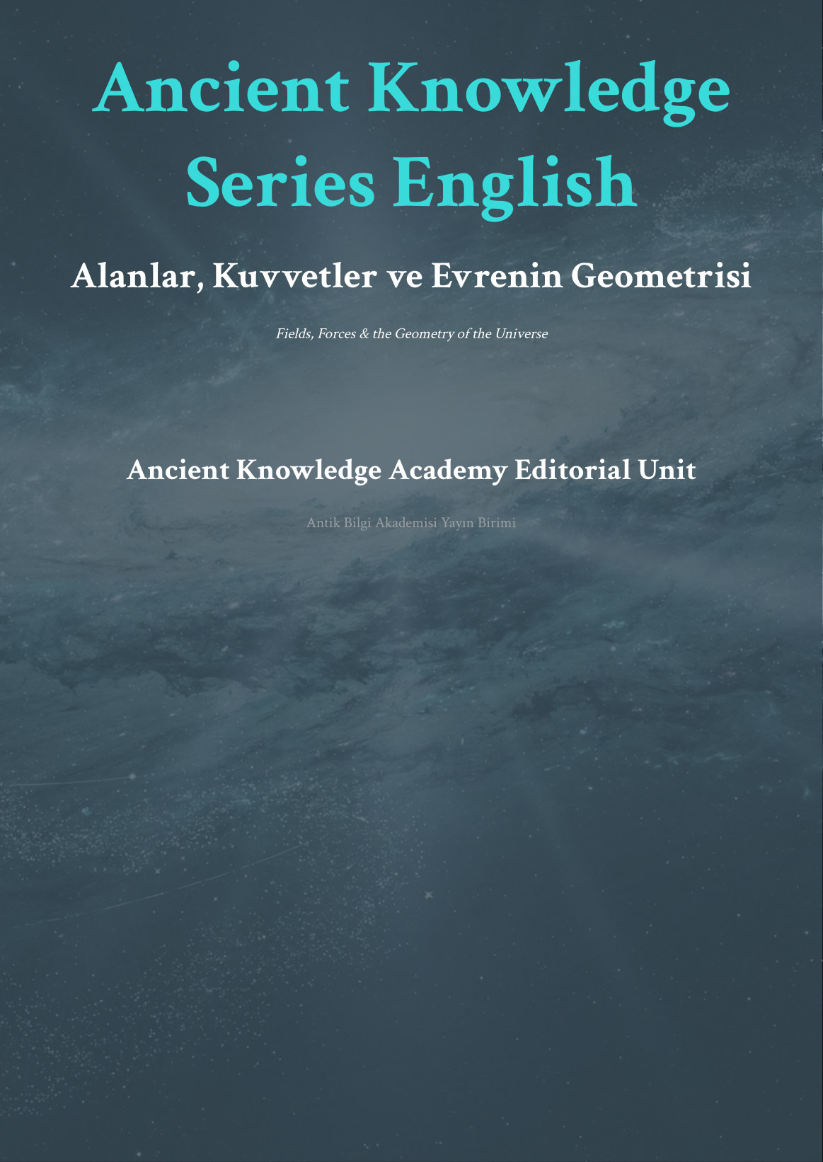 Alanlar, Kuvvetler ve Evrenin Geometrisi first page thumbnail
