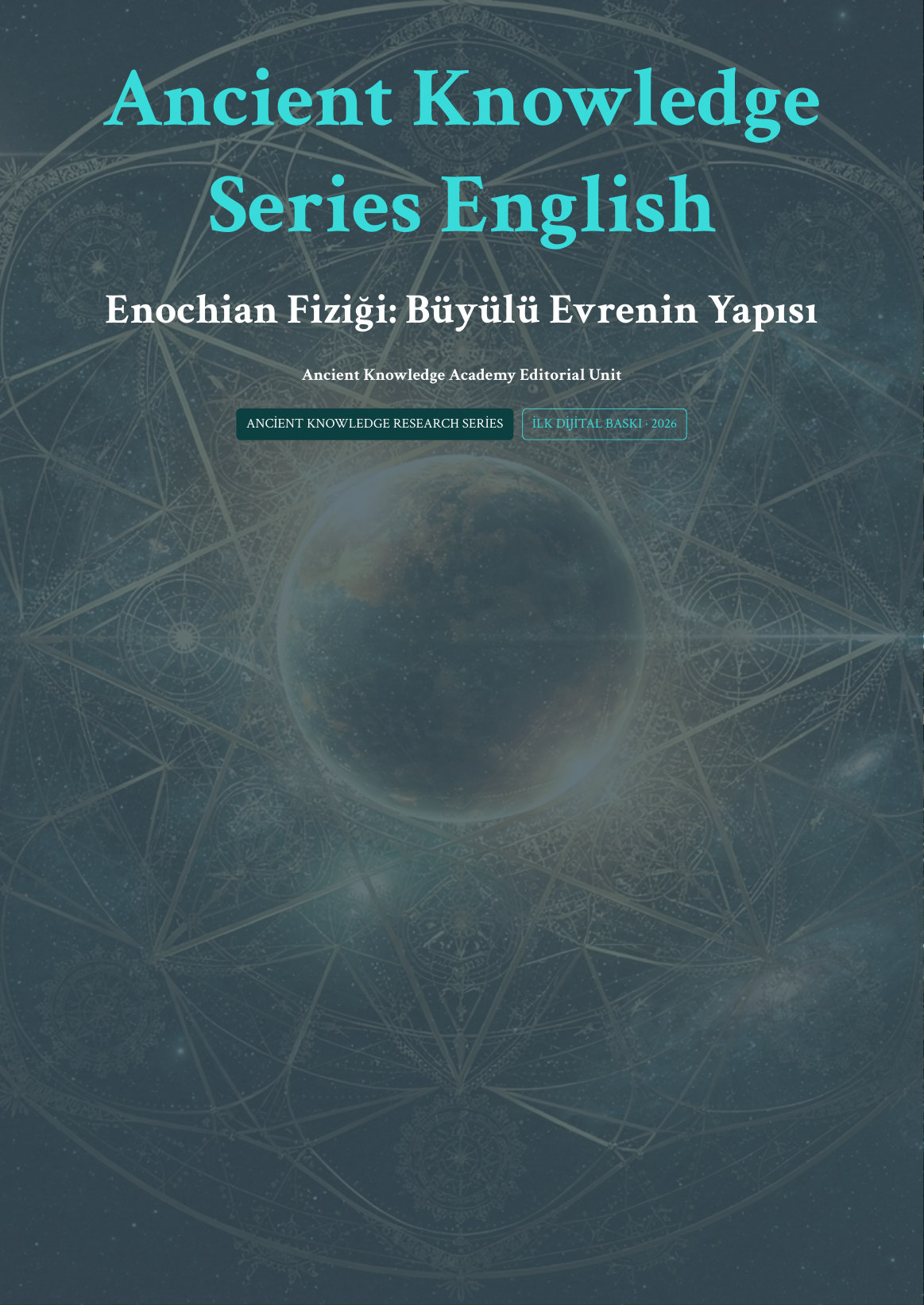 Enochian Fiziği: Büyülü Evrenin Yapısı II first page thumbnail