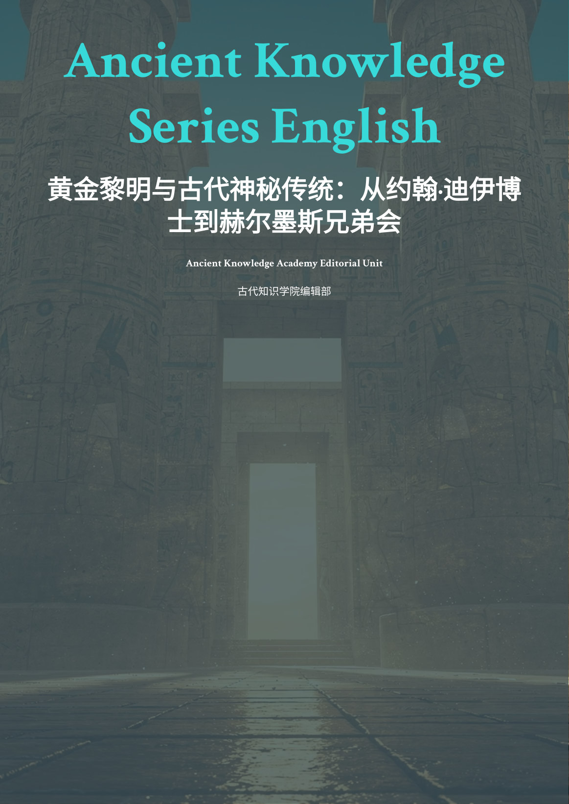 黄金黎明与古代神秘传统：从约翰·迪伊博士到赫尔墨斯兄弟会 first page thumbnail