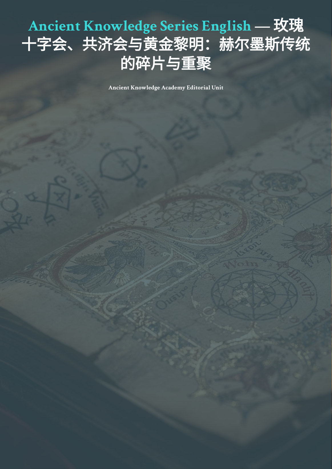 玫瑰十字会、共济会与黄金黎明：赫尔墨斯传统的碎片与重聚 first page thumbnail