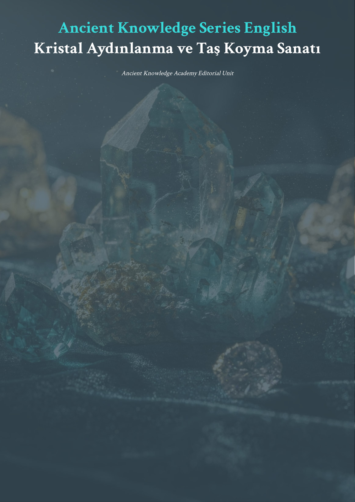 Kristal Aydınlanma ve Taş Koyma Sanatı first page thumbnail