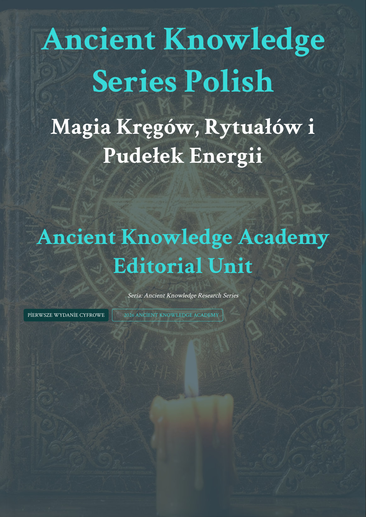 Magia Kręgów, Rytuałów i Pudełek Energii first page thumbnail